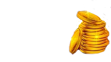 Изображение стопки золотых монет, представляющее бонус кэшбэка в Онлайн-казино Вулкан Старс.